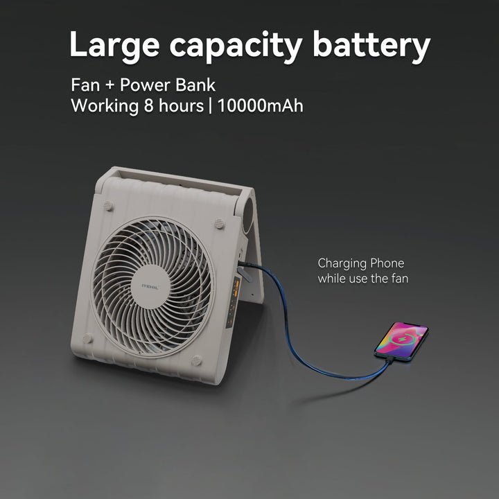 The Large Capacity Battery Can Work for 8 Hours